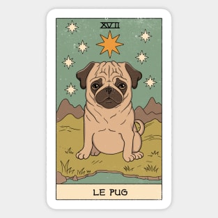 Le Pug Sticker
